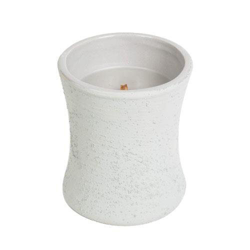 WoodWick kvapioji žvakė Concrete Wood Smoke 133.2 g kaina ir informacija | Žvakės, Žvakidės | pigu.lt