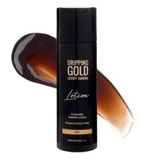 Savaiminio įdegio kremas Dripping Gold Dark, 200 ml kaina ir informacija | Savaiminio įdegio kremai | pigu.lt