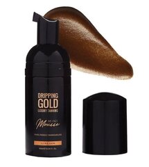 Пена для самостоятельного загара Dripping Gold Mini Mousse Ultra Dark, 90 мл цена и информация | Кремы для автозагара | pigu.lt