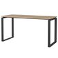 Rašomasis stalas Aatrium, 150x60x75 cm, rudas/pilkas цена и информация | Kompiuteriniai, rašomieji stalai | pigu.lt