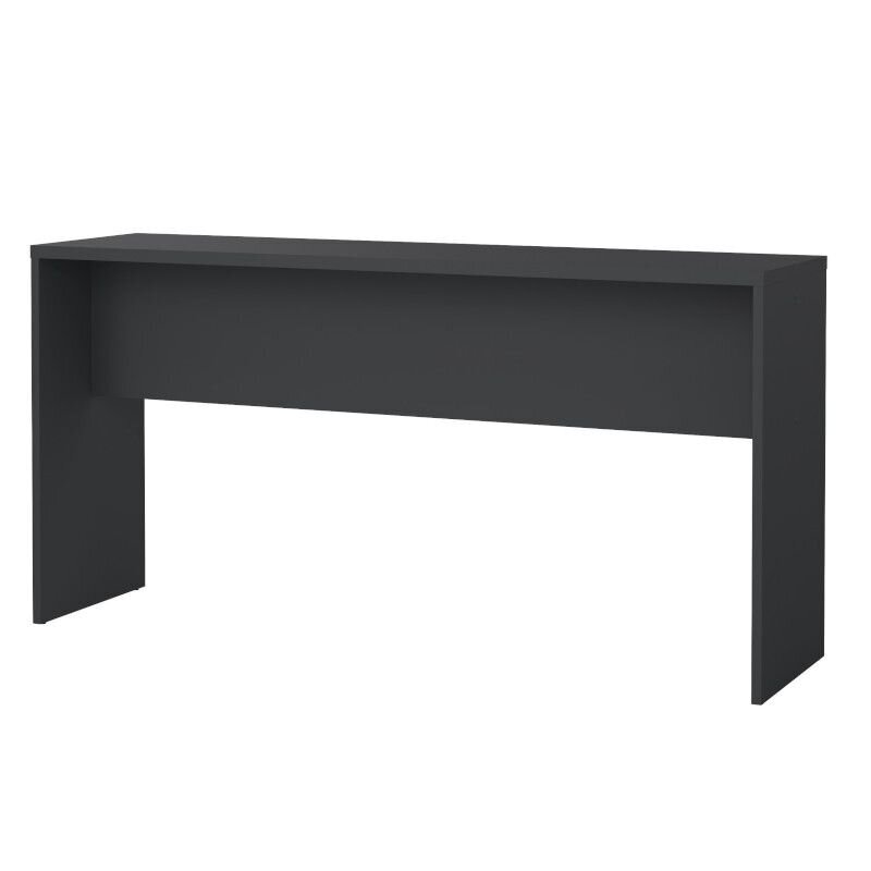 Rašomasis stalas Aatrium, 150x40x75 cm, juodas цена и информация | Kompiuteriniai, rašomieji stalai | pigu.lt