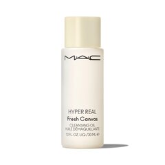 Makiažo valiklis Mac Hyper Real Fresh Canvas Cleansing Oil, 30 ml kaina ir informacija | Veido prausikliai, valikliai | pigu.lt