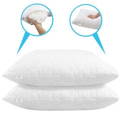 Антиаллергенная Подушка Medi Sleep, Силиконовые Шарики, 70x80 см, Белая цена и информация | Подушки | pigu.lt