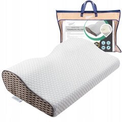 Ортопедическая подушка для сна Medi Sleep, профилированная, из пены с эффектом памяти. цена и информация | Подушки | pigu.lt