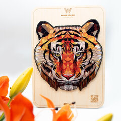 Пазлы Опасный тигр | 100 деталей | M цена и информация | Пазлы | pigu.lt