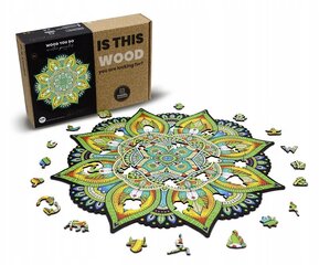 Medinė dėlionė Mandala Wood You Do, 450d. kaina ir informacija | Dėlionės (puzzle) | pigu.lt