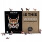 Medinė dėlionė Lūšis Wood You Do, 200d. kaina ir informacija | Dėlionės (puzzle) | pigu.lt
