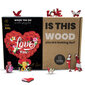 Medinė dėlionė Širdis Wood You Do, 140d. kaina ir informacija | Dėlionės (puzzle) | pigu.lt