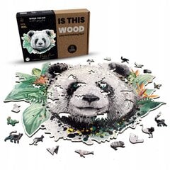 Medinė dėlionė Pūkuota Panda Wood You Do, 550d. kaina ir informacija | Dėlionės (puzzle) | pigu.lt