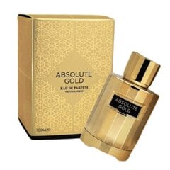 Ароматная вода Absolute Gold Fragrance World для женщин/мужчин, 100 мл цена и информация | Женские духи | pigu.lt