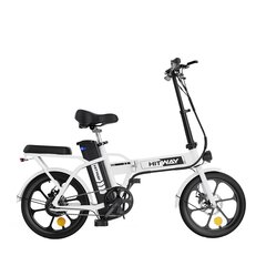 Электровелосипед Hitway BK5, 16", белый, 250Вт, 8,4Ач цена и информация | Электровелосипеды | pigu.lt