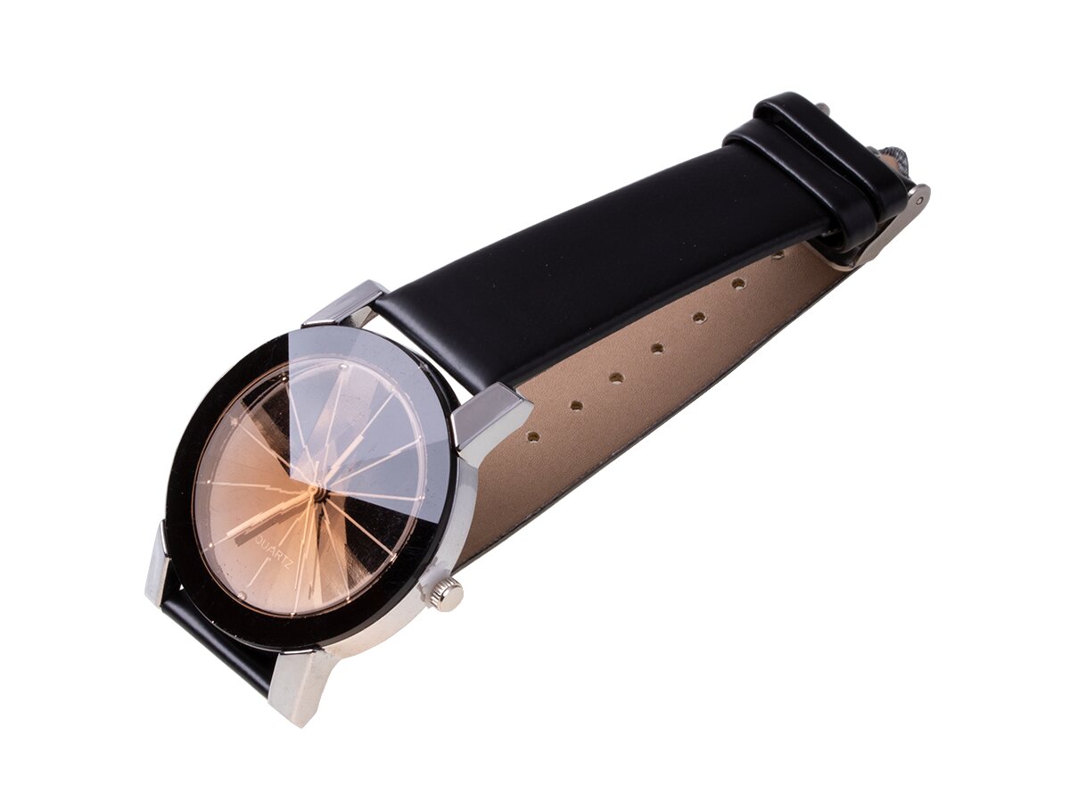 Klasikinis vyrų laikrodis - juodas ir auksinis цена и информация | Vyriški laikrodžiai | pigu.lt