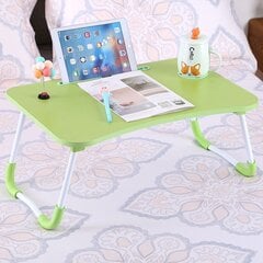 Nešiojamas kompiuterio stalas, žalias kaina ir informacija | Kompiuteriniai, rašomieji stalai | pigu.lt