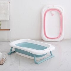 Sulankstoma kūdikio vonia, rožinė цена и информация | Товары для купания | pigu.lt