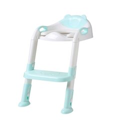 Tualeto sėdynė su laipteliu, mėlyna kaina ir informacija | Naktipuodžiai | pigu.lt