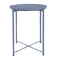 Apvalus stalas Loft, mėlynas kaina ir informacija | Virtuvės ir valgomojo stalai, staliukai | pigu.lt