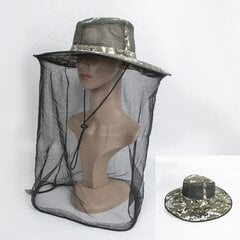 Skrybėlė nuo uodų, 35x20x15 cm kaina ir informacija | Tinkleliai nuo vabzdžių | pigu.lt