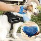 Masažinis vonios šepetėlis šunims, žalias kaina ir informacija | Kosmetinės priemonės gyvūnams | pigu.lt