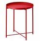 Kavos staliukas Loft, raudonas kaina ir informacija | Virtuvės ir valgomojo stalai, staliukai | pigu.lt