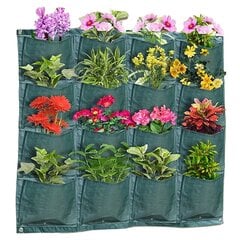 Pakabinamas augalų sodinimo krepšys, 16 kišenių, 4 eilės цена и информация | Садовые инструменты | pigu.lt