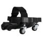 Daugiafunkcinės kelių pagalvėlės ant ratukų Hedo, juodos kaina ir informacija | Darbo rūbai | pigu.lt