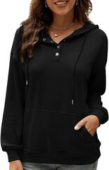 Džemperis moterims Ranphee, juodas kaina ir informacija | Megztiniai moterims | pigu.lt