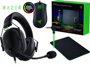 Razer Gigantus DeathAdder BlackShark V2 X komuterinių žaidimų rinkinys, 3 vnt. kaina ir informacija | Pelės | pigu.lt