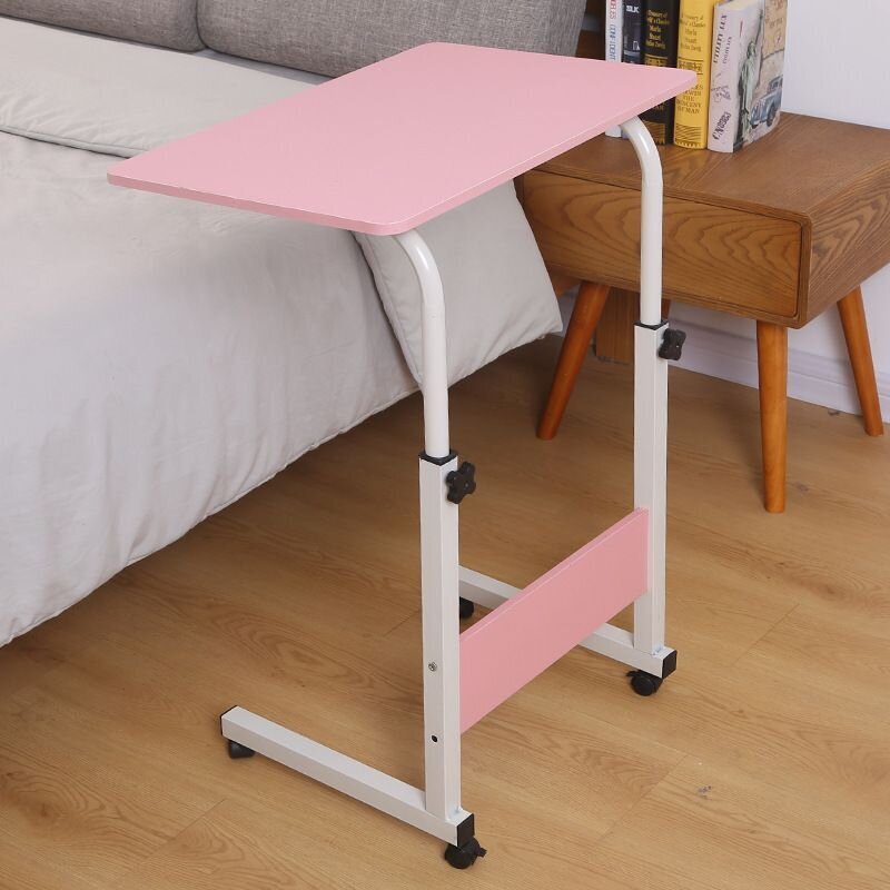 Nešiojamas kompiuterio stalas, rožinis цена и информация | Kompiuteriniai, rašomieji stalai | pigu.lt