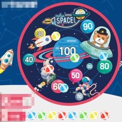 Vaikiškas smiginys Kosmosas цена и информация | Игрушки для мальчиков | pigu.lt