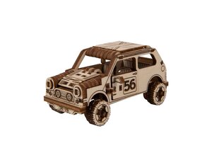 Medinis konstruktorius Wooden city Rally Car Mini Cooper, 98 d. цена и информация | Конструкторы и кубики | pigu.lt