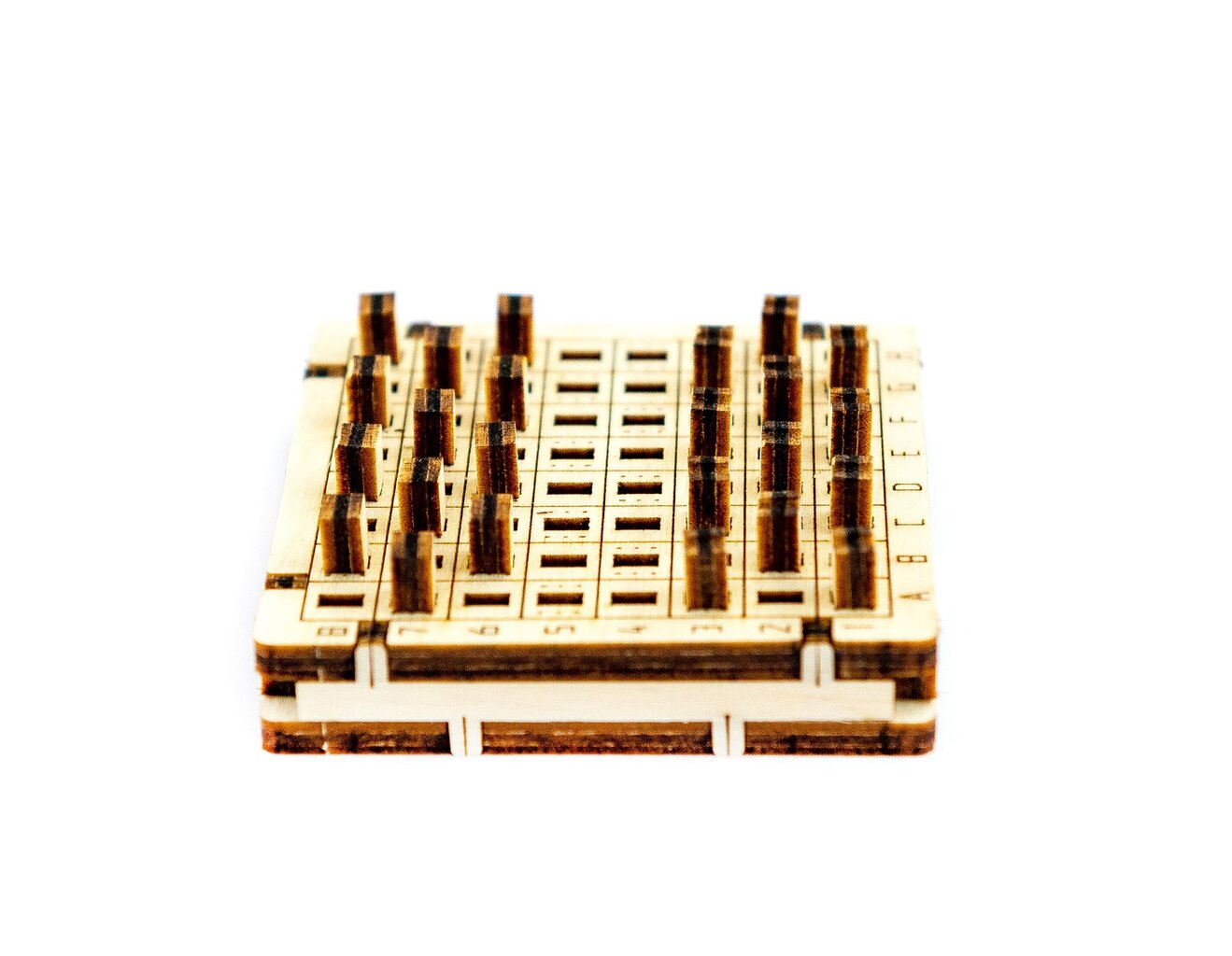 Medinis konstruktorius Wooden city Stalo žaidimas, 31 d. цена и информация | Konstruktoriai ir kaladėlės | pigu.lt