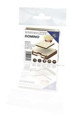 Medinis konstruktorius Wooden City Domino, 36 d. цена и информация | Конструкторы и кубики | pigu.lt