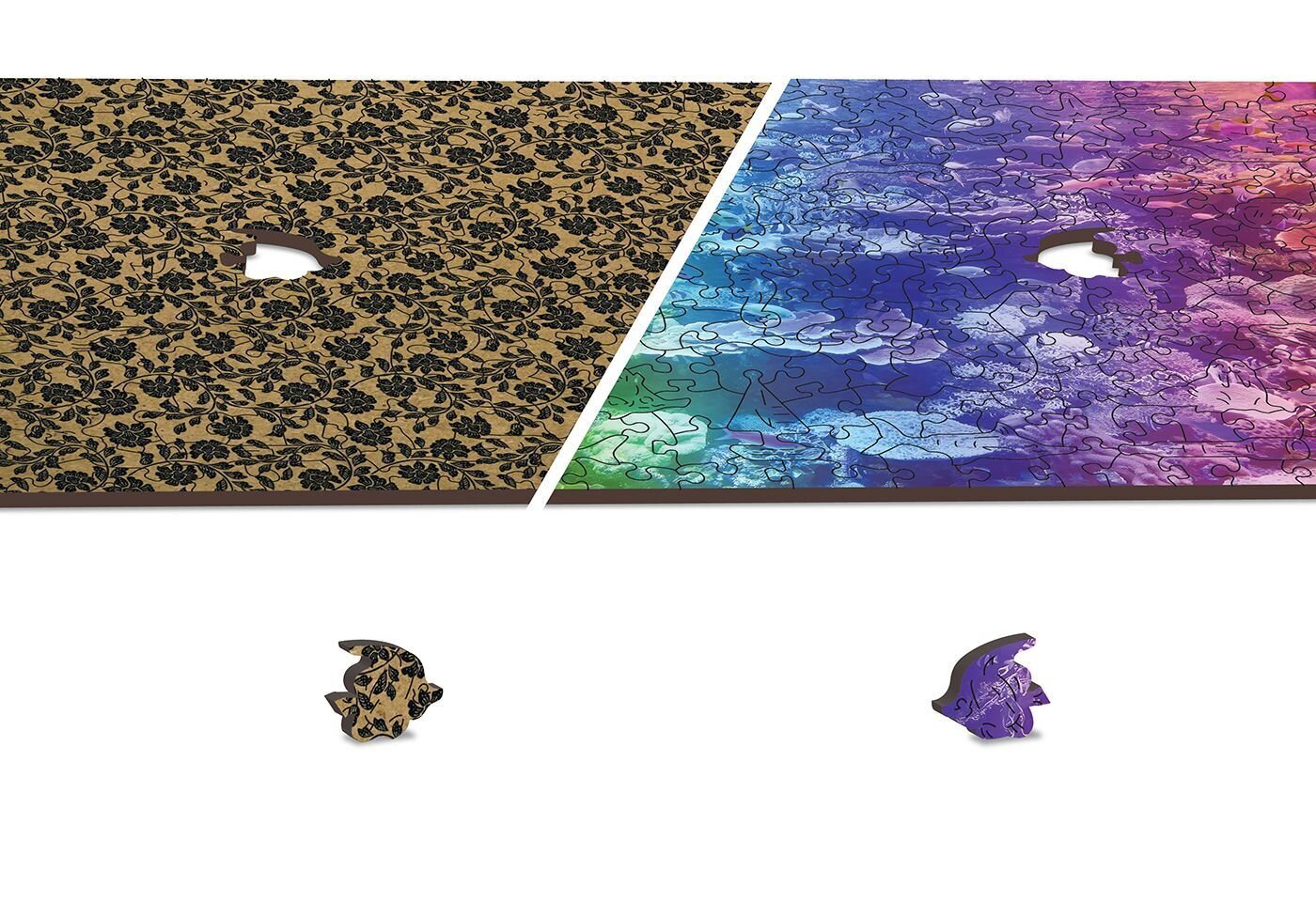 Medinė dėlionė su figūrėlėmis Wooden City Koralų rifas, 200 d. kaina ir informacija | Dėlionės (puzzle) | pigu.lt