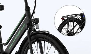 Электровелосипед Hitway BK8S, 26", черный, 250 Вт, 8,4 Ач цена и информация | Электровелосипеды | pigu.lt