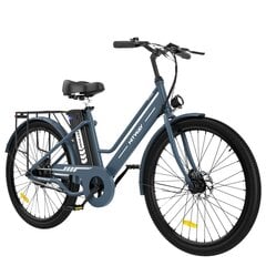 Elektrinis dviratis Hitway BK8S 26", mėlynas\ kaina ir informacija | Elektriniai dviračiai | pigu.lt