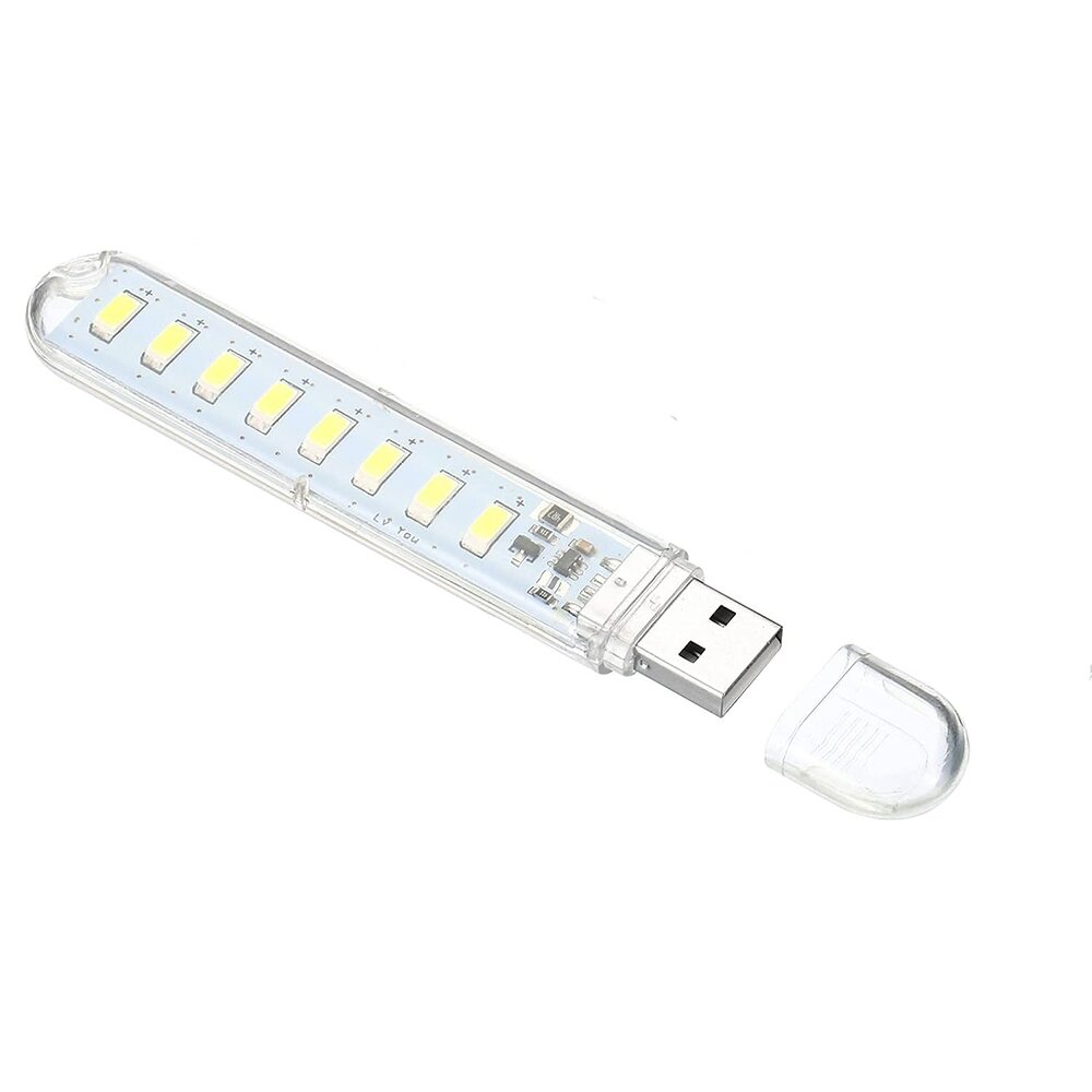 USB LED lemputė цена и информация | Žibintuvėliai, prožektoriai | pigu.lt