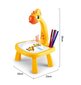Daugiafunkcinis piešimo projektorius Geltona žirafa kaina ir informacija | Lavinamieji žaislai | pigu.lt