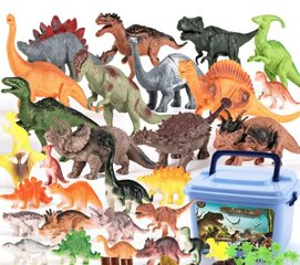 Dinozaurų rinkinys, 44d. цена и информация | Игрушки для мальчиков | pigu.lt