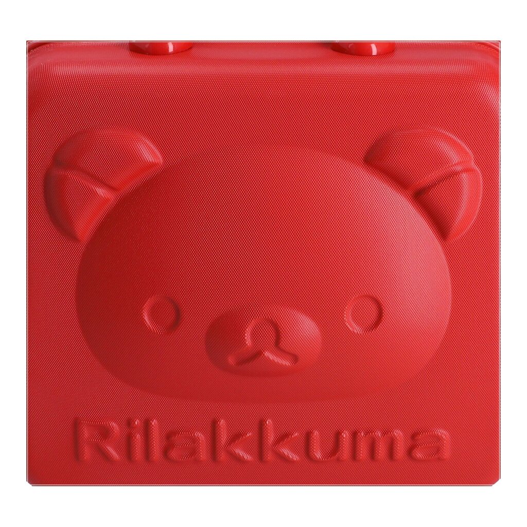 Vaikiškas lagaminas Rilakkuma, raudonas цена и информация | Lagaminai, kelioniniai krepšiai | pigu.lt
