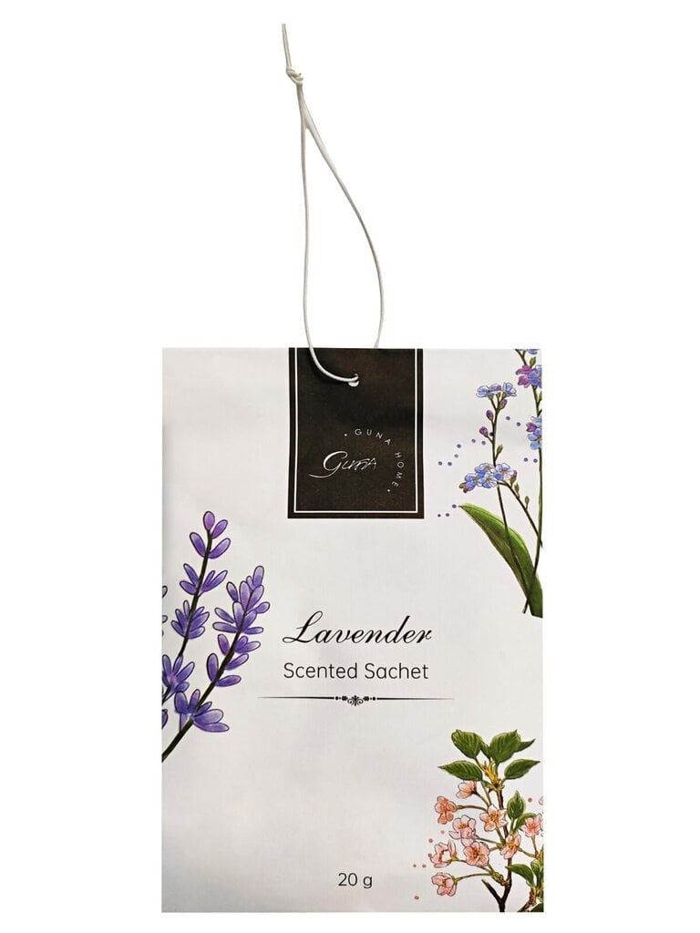 Kvapnus paketėlis drabužių spintai Guna Lavender, 1 vnt kaina ir informacija | Namų kvapai | pigu.lt