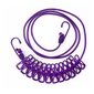 Skalbinių virvė, violetinė kaina ir informacija | Skalbinių džiovyklos ir aksesuarai | pigu.lt