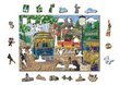 Medinė dėlionė su figūrėlėmis Wooden city Viktorijos, 1010 d. цена и информация | Dėlionės (puzzle) | pigu.lt