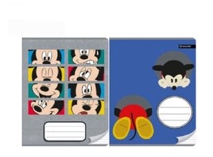 Sąsiuvinys Mickey Mouse, A5, 32 lapų kaina ir informacija | Sąsiuviniai ir popieriaus prekės | pigu.lt