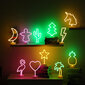 Dekoratyvinė LED lempa Širdis, rožinė kaina ir informacija | Dekoracijos šventėms | pigu.lt