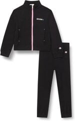 Комплект спортивного костюма Champion для детей, черный цвет цена и информация | Комплекты для девочек | pigu.lt