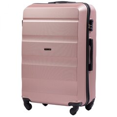 Didelis lagaminas Wins, L, rožinis kaina ir informacija | Lagaminai, kelioniniai krepšiai | pigu.lt