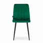 4-ių kėdžių komplektas, žalias kaina ir informacija | Virtuvės ir valgomojo kėdės | pigu.lt