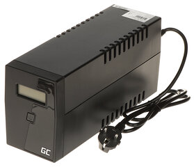ИБП UPS01/LCD 600 ВА Зеленый Cell цена и информация | Источники бесперебойного питания (UPS) | pigu.lt