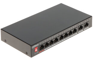 КОММУТАТОР POE PFS3010-8ET-96-V2 8-ПОРТОВЫЙ DAHUA цена и информация | Коммутаторы (Switch) | pigu.lt