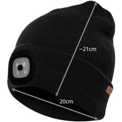 Žieminė kepurė su žibintuvėliu Trizand 22663 kaina ir informacija | Kitas turistinis inventorius | pigu.lt
